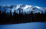 Mt Katahdin in winter by Joseph Kelley