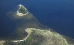 drowned tombolo Moosehead Lake