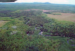 Narraguagus River from the air by Joseph Kelley