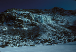 Mt Katahdin in winter ice falls