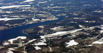 lower Penobscot River from air by Joseph Kelley