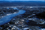 Orono from the air in winter