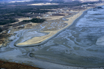 Lubec spit from air by Joseph Kelley