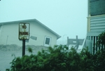 Camp Ellis during Hurricane Bob