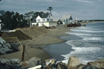 Beach replenish post-storm erosion