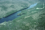 Aerial of Kennebec river