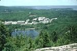 View of lab from above, Acadia National Park