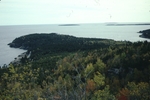 View of ocean from Gorham Mountain, Acadia National Park