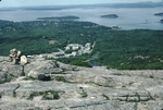 View of lab from Champlain Mountain, Acadia National Park