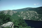 view of The Bubbles from Penobscot Mountain by Joseph Kelley