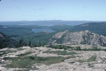 View looking north to Eagle Lake from Penobscot Mountain by Joseph Kelley
