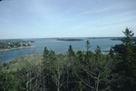 Somes Sound mouth from Flying Mountain, Acadia National Park by Joseph Kelley