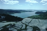 view of Somes Sound from Acadia Mountain, Acadia National Park by Joseph Kelley