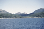 view of mountain and valley along Somes Sound. Acadia National Park