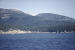 mountains and cliffs along Somes Sound, Acadia National Park
