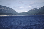 mountain valley and inlet beach, Somes Sound, Acadia National Park