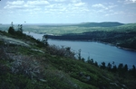 view of Somes Sound from Acadia Mountain, Acadia National Park