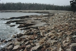 Fractured erosion on Wonderland beach, Acadia National Park by Joseph Kelley