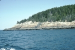 outer exposed cliff on Isle Au Haut by Joseph Kelley