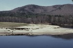 Point bars and sand freshly deposited on Androscoggin River flood plain. Rumford Point, ME along U.S. Rte. 2. View to the W. by Woodrow B. Thompson