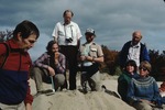 1984 NEIGC participants on glacial geology trip by Woodrow B. Thompson