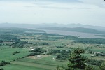 Lake Champlain and Andirondack Mountains from Mt. Philo, VT