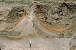 Water-escape deformation in glaciolacustrine sediments, Naples
