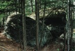 Large glacial boulders in Sumner by Woodrow B. Thompson