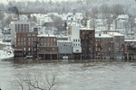 1986 Kennebec River flood, Augusta by Woodrow B. Thompson