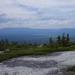 View of Ellis Pond from Rumford Whitecap Mountain by Lindsay Spigel