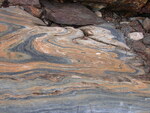 Marble with flow folds. by Henry N. Berry IV