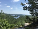 View of Long Pond from French Mountain by Lindsay Spigel