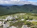 Grafton Notch and Baldpate Mountain from Sunday River Whitecap by Lindsay Spigel