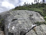 Glacial Striations, Old Speck Mountain by Lindsay Spigel