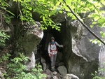 Boulder Cave, Table Rock Trail, Grafton Notch State Park by Lindsay Spigel