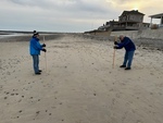 Beach Profiling Program Photo: Drakes