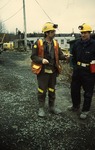 Ready to go underground. (Caribou Mine) Mine geologist - Dave Black, Spike Berry