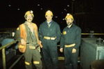 Caribou Mine in mill - New Brunswick (Dave Black, mine geologist, Spike Berry, and Bob Marvinney)