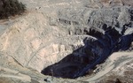 Pit at Callahan Mine during operation. ~ 1970 by Frederick M. Beck