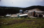 Callahan Mine mill complex. From top of reclaimed dump. by Frederick M. Beck
