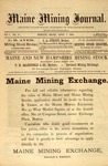 "Maine Mining Journal" - Maine mining exchange