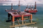 Figure of drilling ship, jack-up rig, and semi-submersible rig (26)