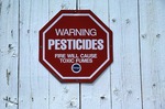 Pesticide Sign