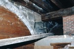 Core Repository - shows position of now-collapsed arched brick ceiling