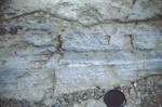 Sangerville Formation, soft sediment deformation by Robert G. Marvinney