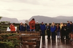 University of Maine group at Western Brook Pond, Newfoundland by Robert G. Marvinney