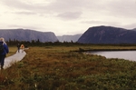 University of Maine group at Western Brook Pond, Newfoundland by Robert G. Marvinney