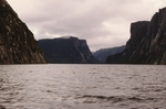 U-shaped valley, Western Brook Pond by Robert G. Marvinney