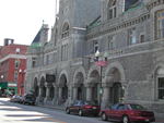 Old Augusta Post Office, front, street level 1