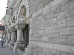 Old Augusta Post Office, wall and archways by Henry N. Berry IV
